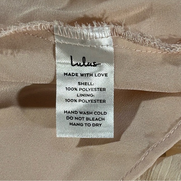 Lulu's Cream Off-Shoulder Women's Top - Picture 8 of 12